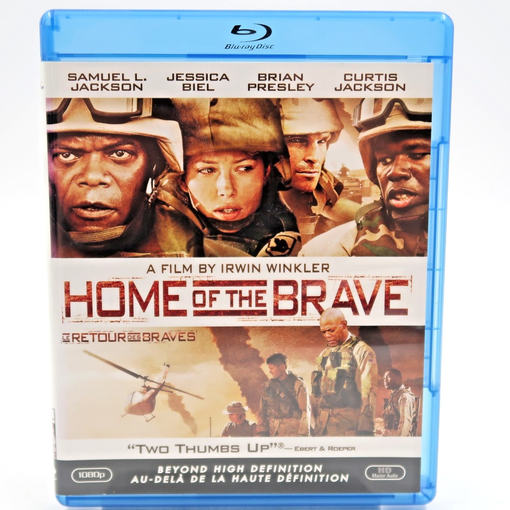 Home of the Brave Blu-ray 2007 Samuel L Jackson Jessica Biel 50 Cent MGM Movie